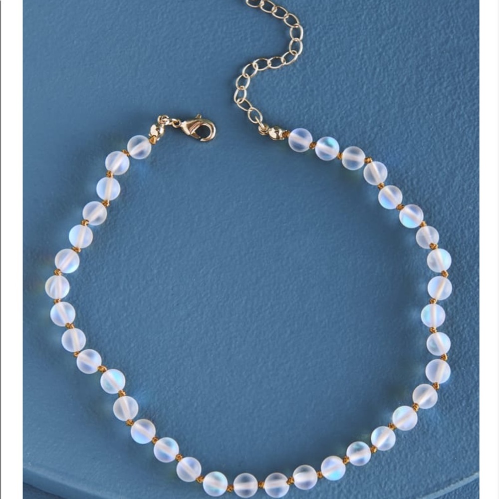 Aura bead necklace